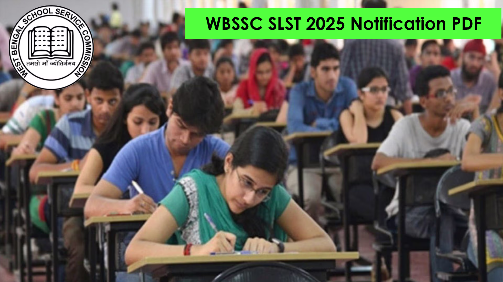 WBSSC SLST 2025 Notification PDF